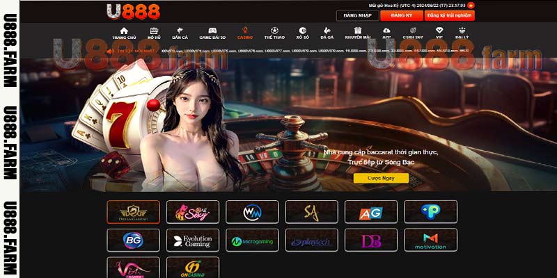 Giới thiệu về sảnh game casino U888 uy tín nhất